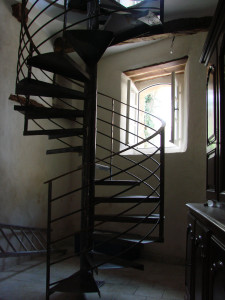 Escalier en fer forgé sur mesure à Salernes